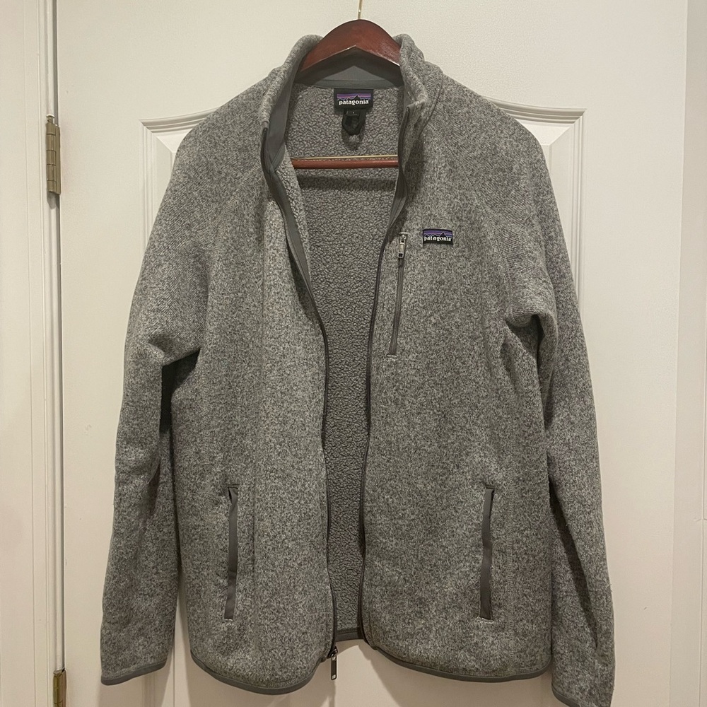 Patagonia 🏔️ Men’s Better Sweater, Full Zip 🌲 Stonewash